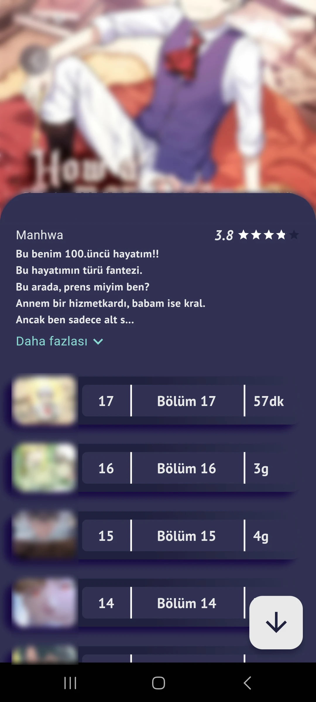 CyfManga - Türkçe Manga Oku screenshot